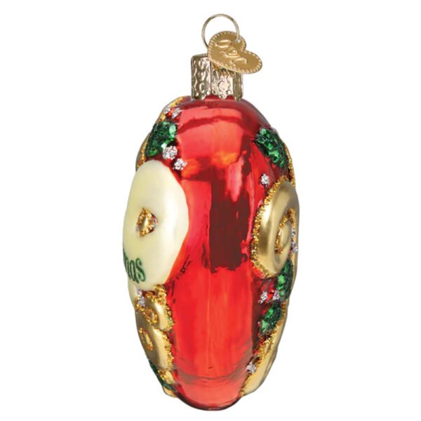 2024 First Christmas Heart Ornament - Old World Christmas - Image 3