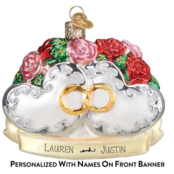Couples First Christmas Ornament - Old World Christmas - Image 2