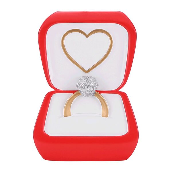Personalized Wedding Ring Ornament - Image 2
