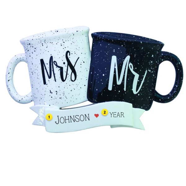 Personalized Mr. & Mrs. Ornament