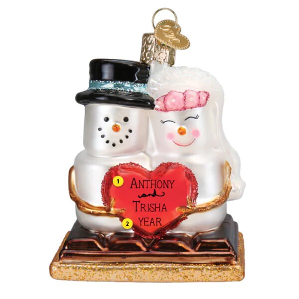 S'mores In-Love Ornament - Old World Christmas - Image 2