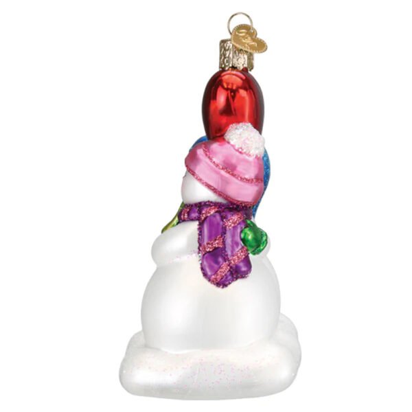Snow Couple's First Christmas Ornament - Old World Christmas - Image 3
